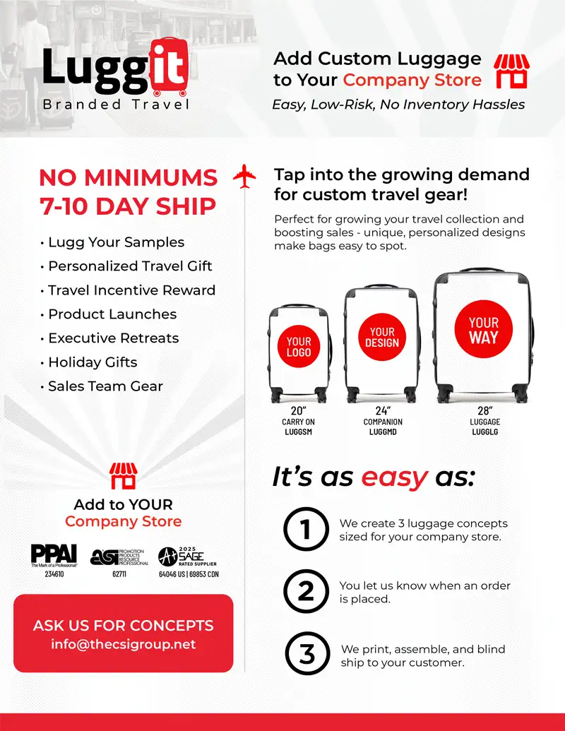 Add Luggit to Your Company Store