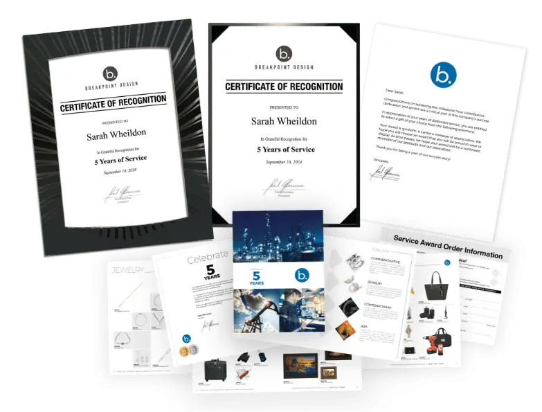 Personalized Letter & Certificate